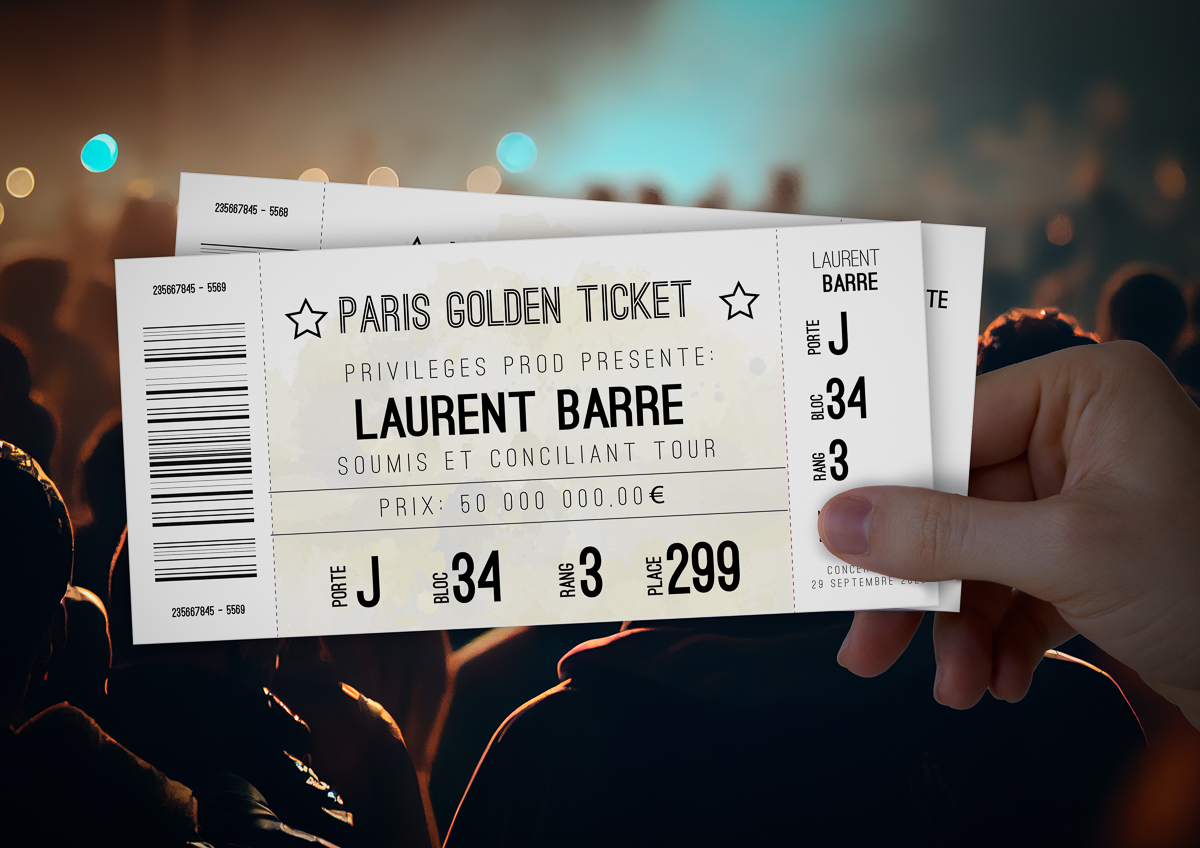 Paris golden ticket