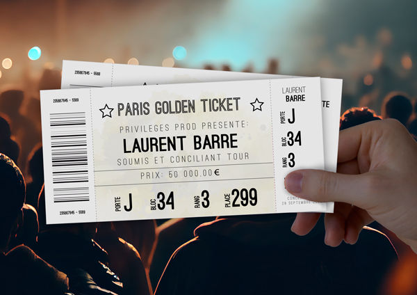 Paris Golden Ticket - A0 (T.A.N)