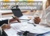 Achat et revente d'une œuvre d'art - Exemple concret d'utilisation du certificat numérique