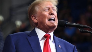 Devant ses partisans, Donald Trump qualifie Joe Biden d&#039;ennemi de l&#039;état (galerie photo)